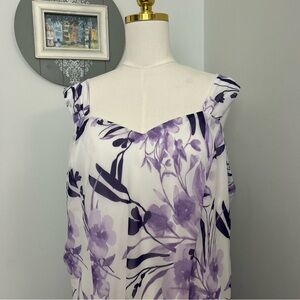 Floral Connected Apparal Lined Dress